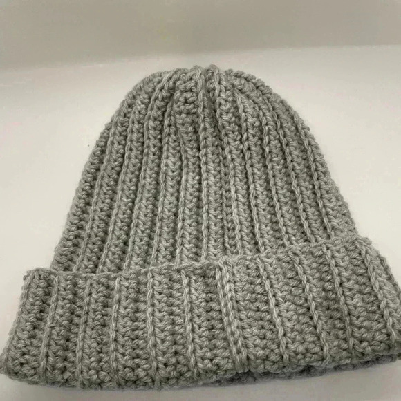 Grey Handmade Beanie - Picture 1 of 4